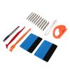8 Pcs Car Wrap Film Squeegee Scraper Tool Vehicle Glass Protective Wrapping Cutters Installing Tool