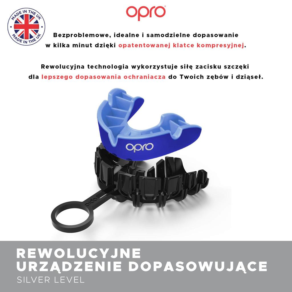 Opro Silver GEN5 Klarer Zahnschutz