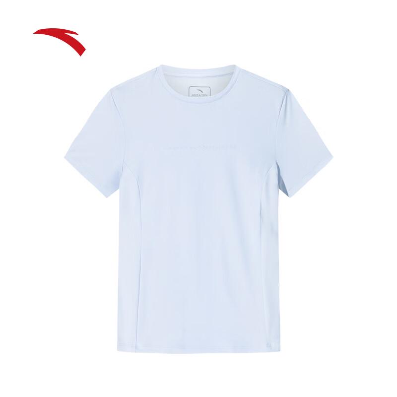 Anta Women s Ice Silk Knitted Short Sleeve Sports T-Shirt S
