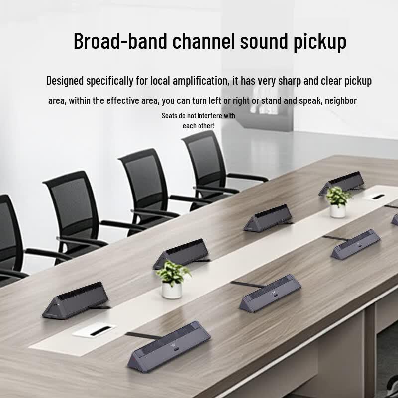 HuiDu AG-60F Professional Desktop Wired Conference Microphone (CN Version)