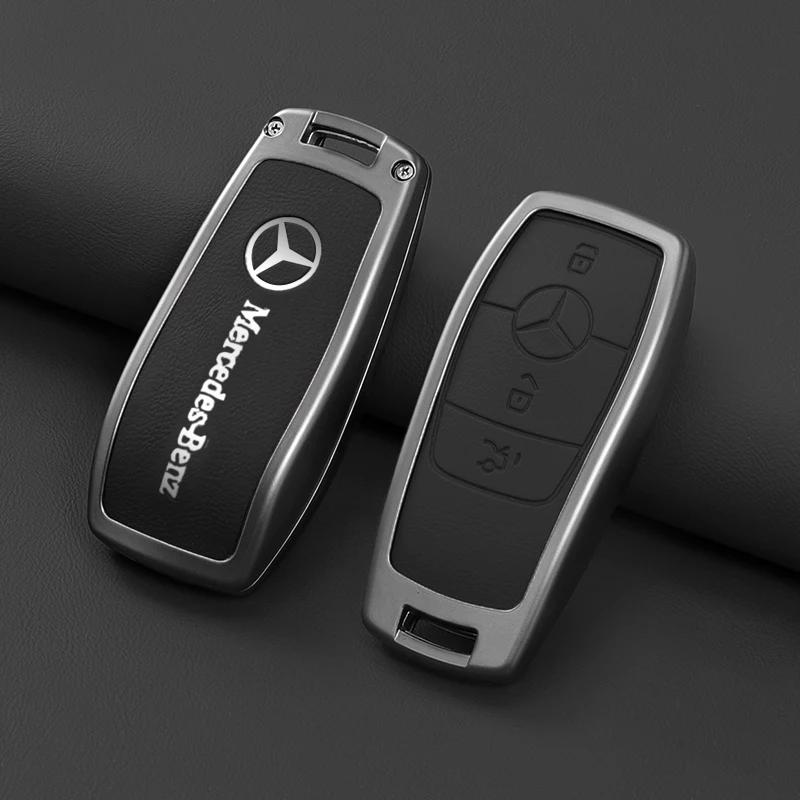 SUG2   Key Fob Cover for Mercedes Benz A B C E S Class W204 W205 W212 W213 W176 GLC MAYBACH Keyless Soft Case