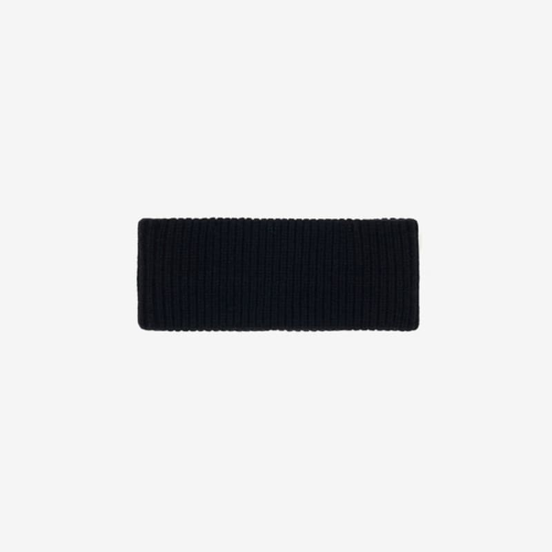 MUKHA CASHMERE KNIT HEAD BAND (BLACK)