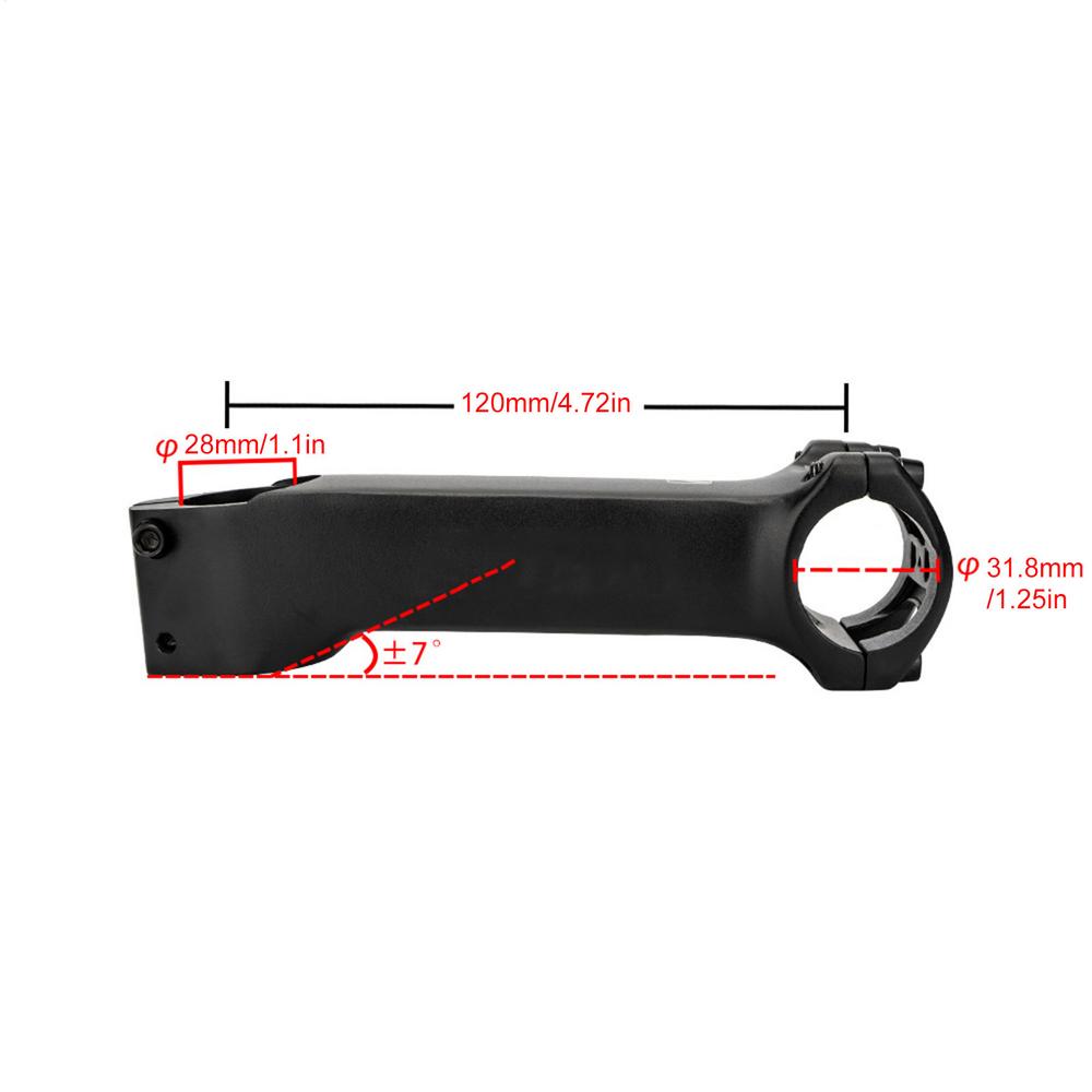 1pcs Aluminum Alloy Bike Handlebar Stem Adjustable Internal Cable Routing Lightweight Cycling Parts For Outdoor Adventure