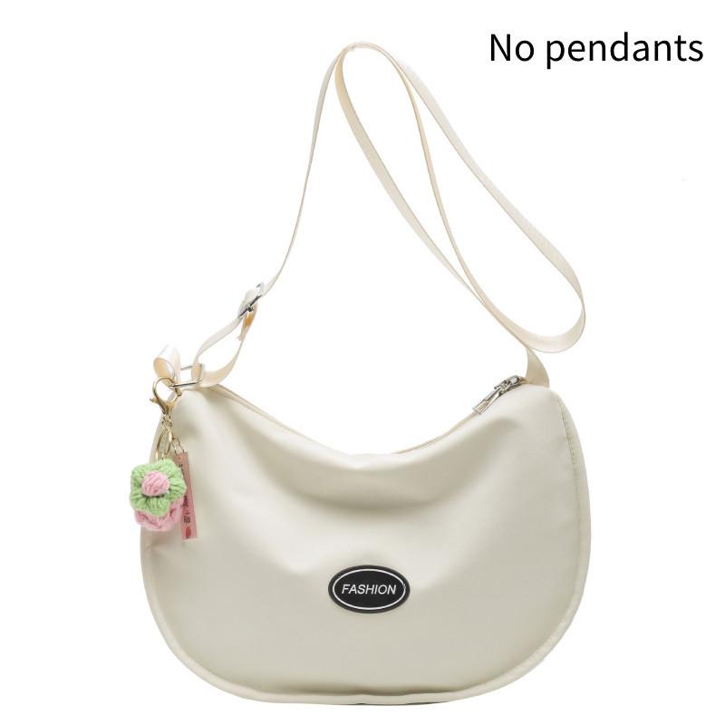 2023 Popular Street Style Canvas Bag Large Capacity Women s Bag Fashionable Dumpling Bag