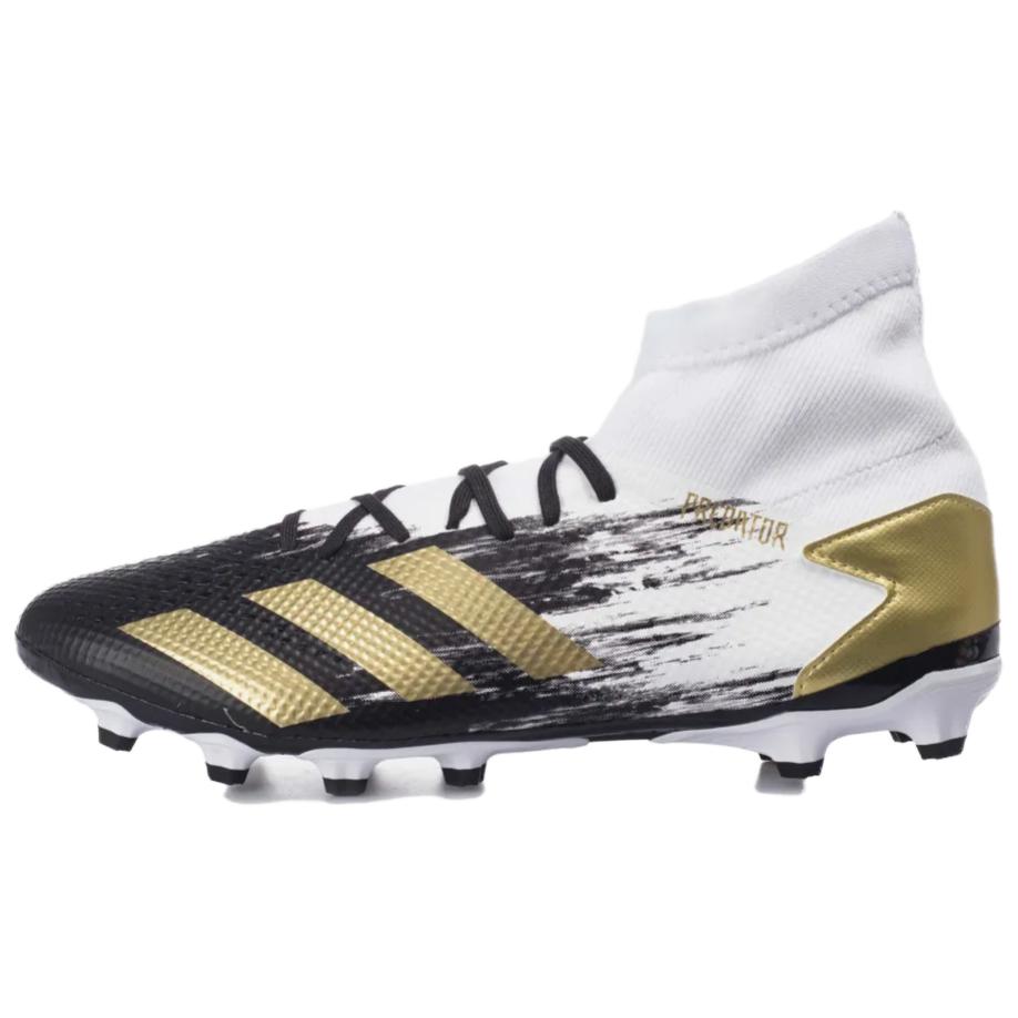 Футбольные бутсы adidas Predator 20.3 Mg Белый Черный Золотой FW9188 40⅔