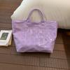 Large Capacity Transparent PVC Waterproof Tote Bag Women Commuter Handbag