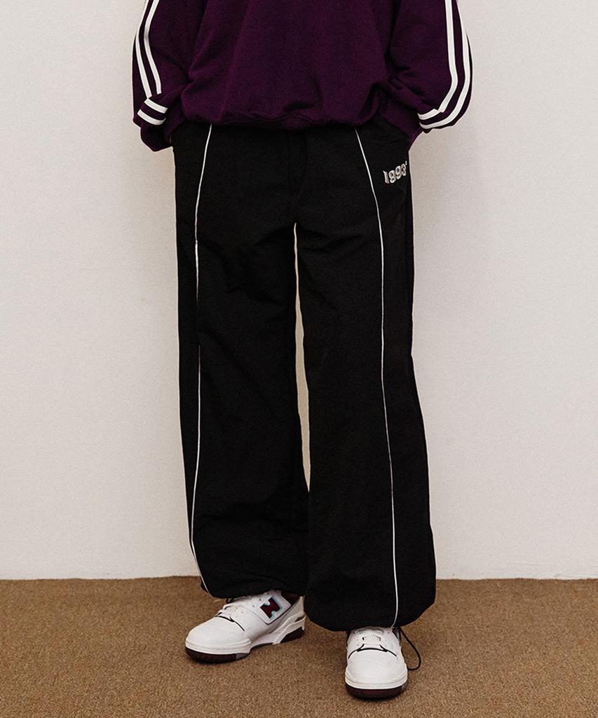 1993STUDIO Vintage Piping Pants_Black