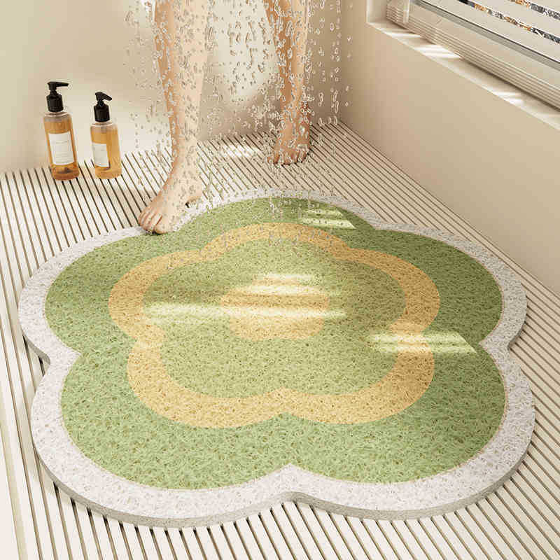 New Bathroom Non-slip Mat Shower Room Bath Floor Anti-fall Mat Toilet Toilet Bathtub Waterproof Mat
