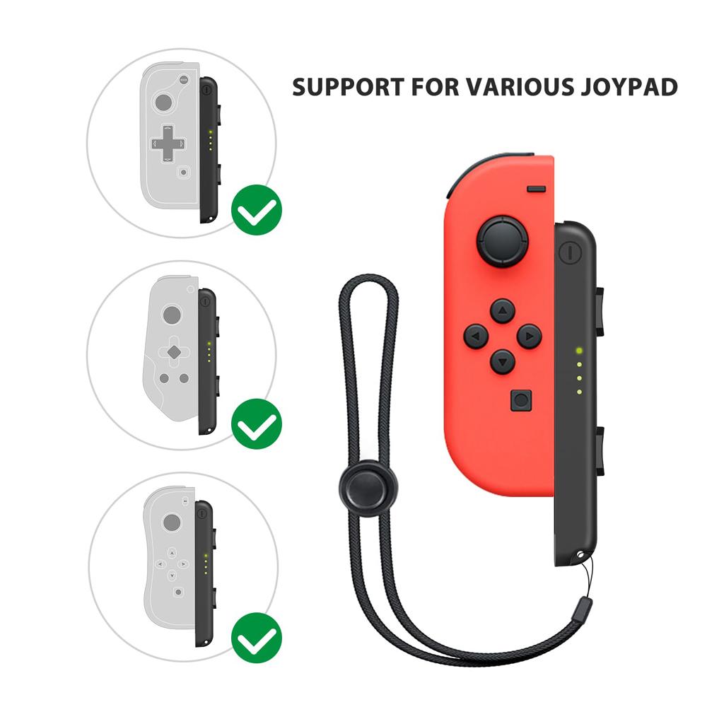 Lot de 4 dragonnes pour manette Joy-Con Switch – Lot de 2 dragonnes de rechange pour manette Joy-Con