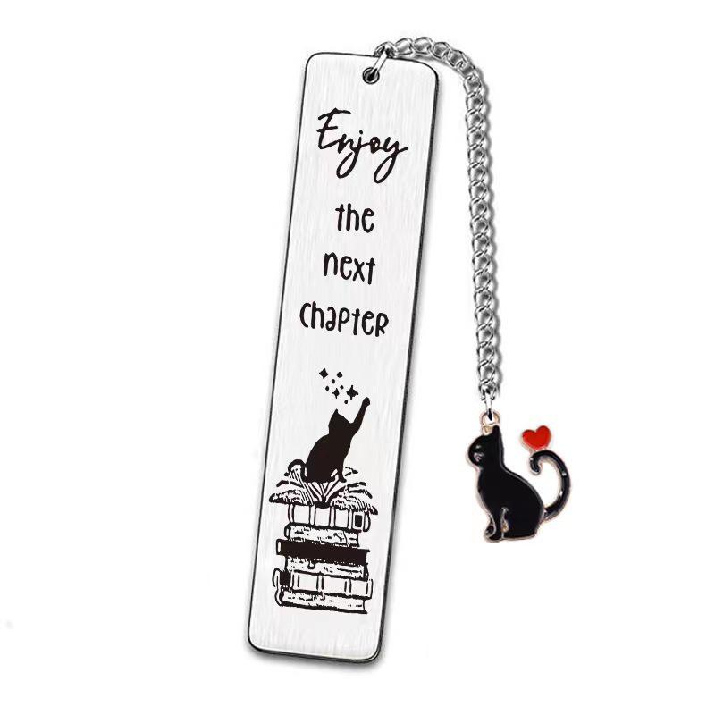 Elegant Stainless Steel Leaf Bookmark - Ideal Graduation, Teacher's Day, or Thanksgiving Gift