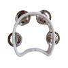 1Pc Plastic Percussion Tambourine For Adults Hand Tambourine Musical Instrument 4 Bells On Abs Tambourine Musical Rhythm Instrum