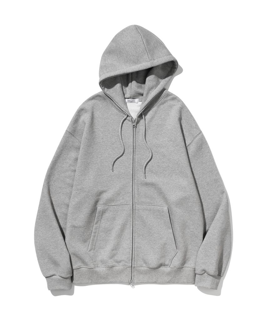 Brenson Coreed Loose Fit 2-Way Zip-Up Hoodie ( 8 Colors )