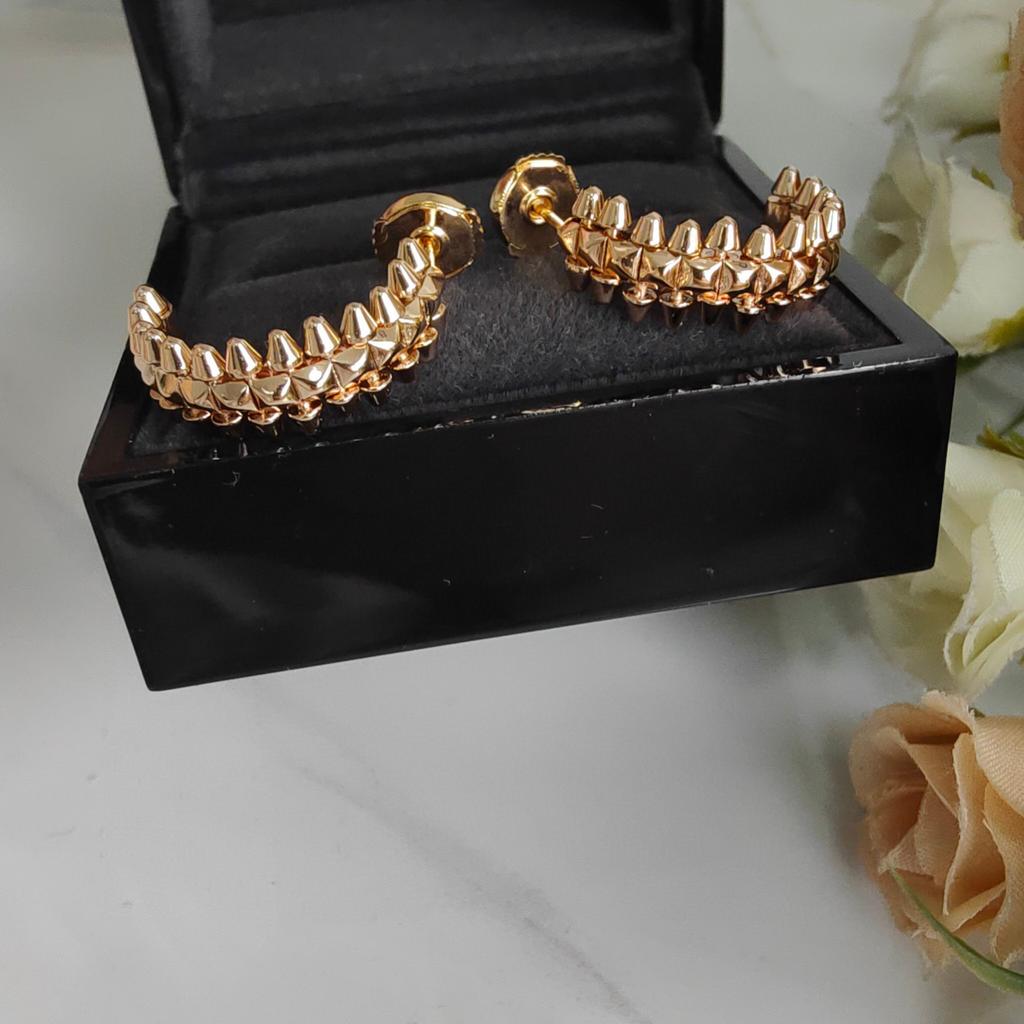 2023 New Hot Brand Vintage Bullet Earring for Women Luxury Jewelry Designer Eardrop Fashion Lady Party 925 Silver Stud Earrings