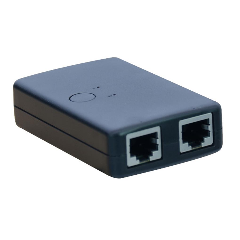 

Mini 2 Port 1-output 1000 Mbps Network Switch Lightweight Switcher 2-Way Sharing Adapter Hub Fast Heating Dissipation