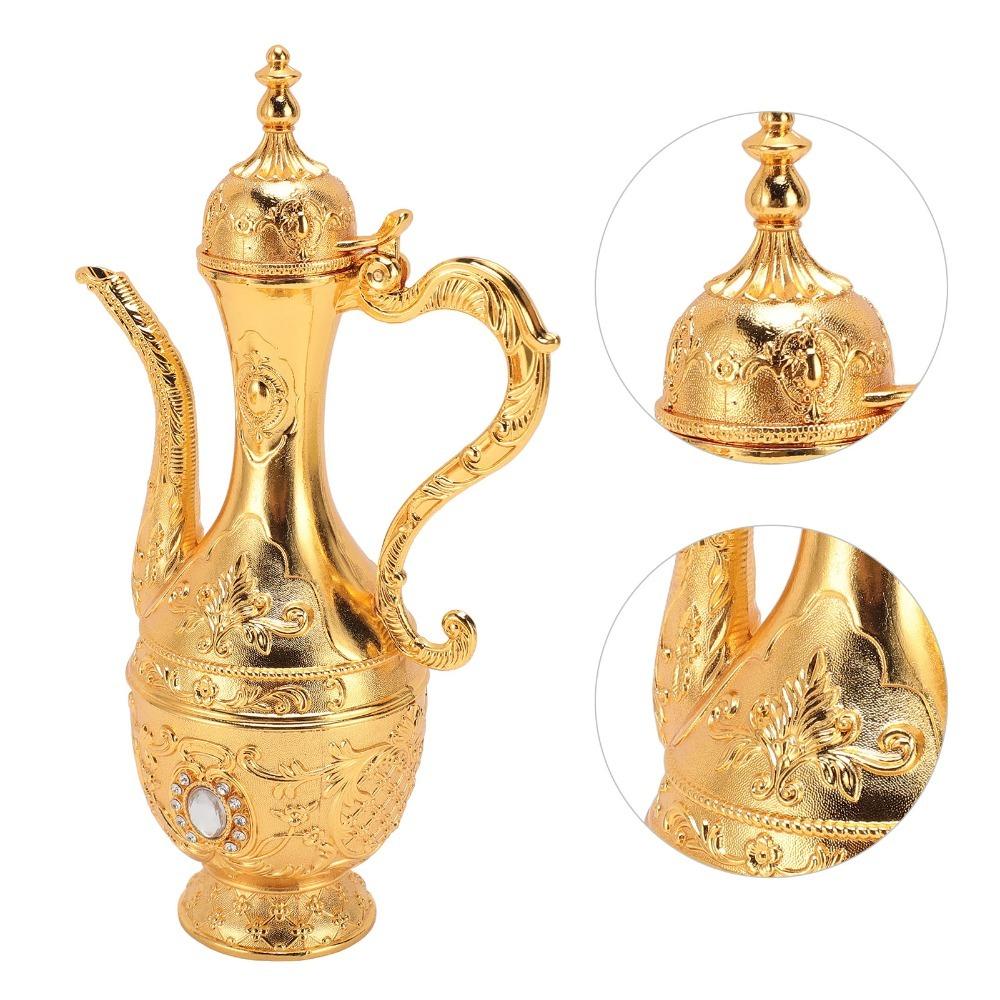 8pcs With Tray Turkish Tea Set 6 Cups Included Wine Glass Pot Set Coffee Pot Set Wedding Decor