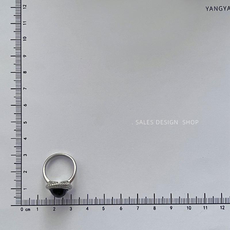 Dongdaemun Retro Edelsteinring - Luxuriöses Vielseitiges Fingeraccessoire