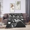 Finn Wolfhard Flanelldecke Winter Warm Weich Überwurf für Mädchen Jungen Sofa Sessel Grafik Tagesdecke Sofa Bettbezug