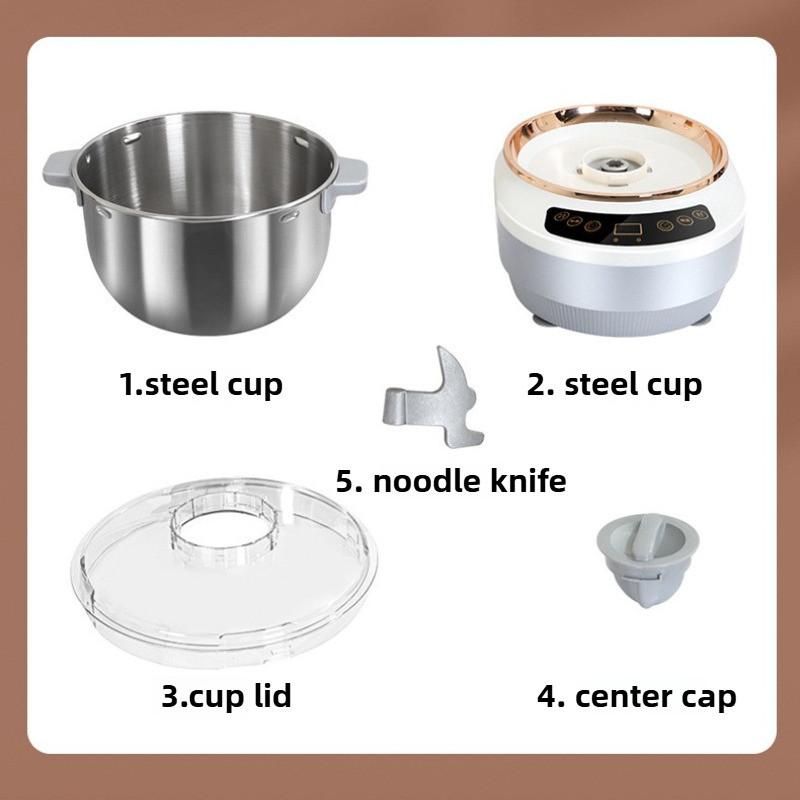 Large capacity Flour Mixing Machine Small Household Doughmaker Bread Machine Automatic Stainless Steel Flour Mixer