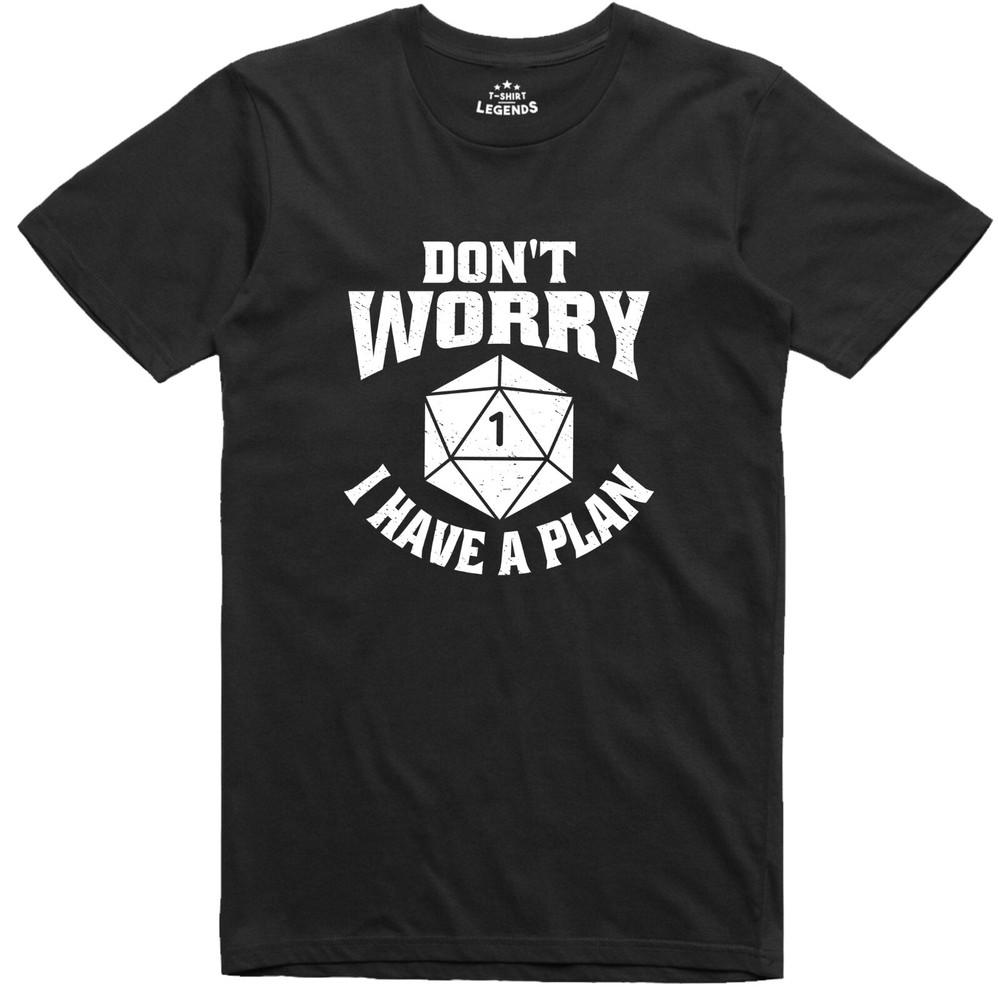 

Funny Mens T Shirt RPG Gamer Dice Retro Tee 3XL