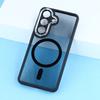 For Samsung Galaxy S25 Magnetic Case TPU + Acrylic Hybrid Phone Shell