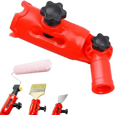 Multi-Angle Paint Brush Extender Holder Rollers Scrapers Extension Pole Adapter