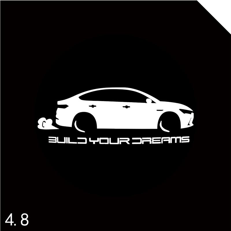 

Car door lights welcome lights night signal lights for BYD EV Han DM Song PLUS Qin PRO Seal EA1 exit warning lights left one