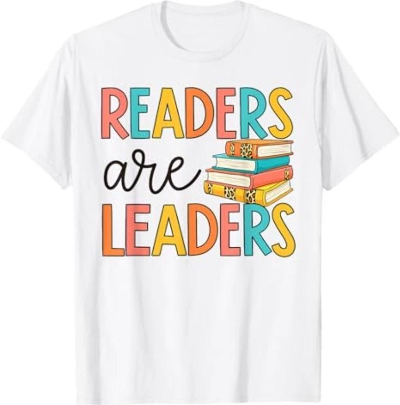 Читатели — Лидеры Любители Чтения Книголюбы Учитель Женская Футболка XL