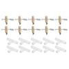 10 Pack Rabbit Water Feeder Copper Rabbit Nipple Drinker Feeder for Bunny Rodent Poultry