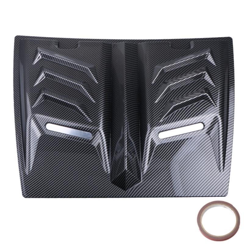 Car Air Flow Intake Hood Scoops Vents Center Side Hood Scoops Decorative Cover Automotive Accessories Easy Installation