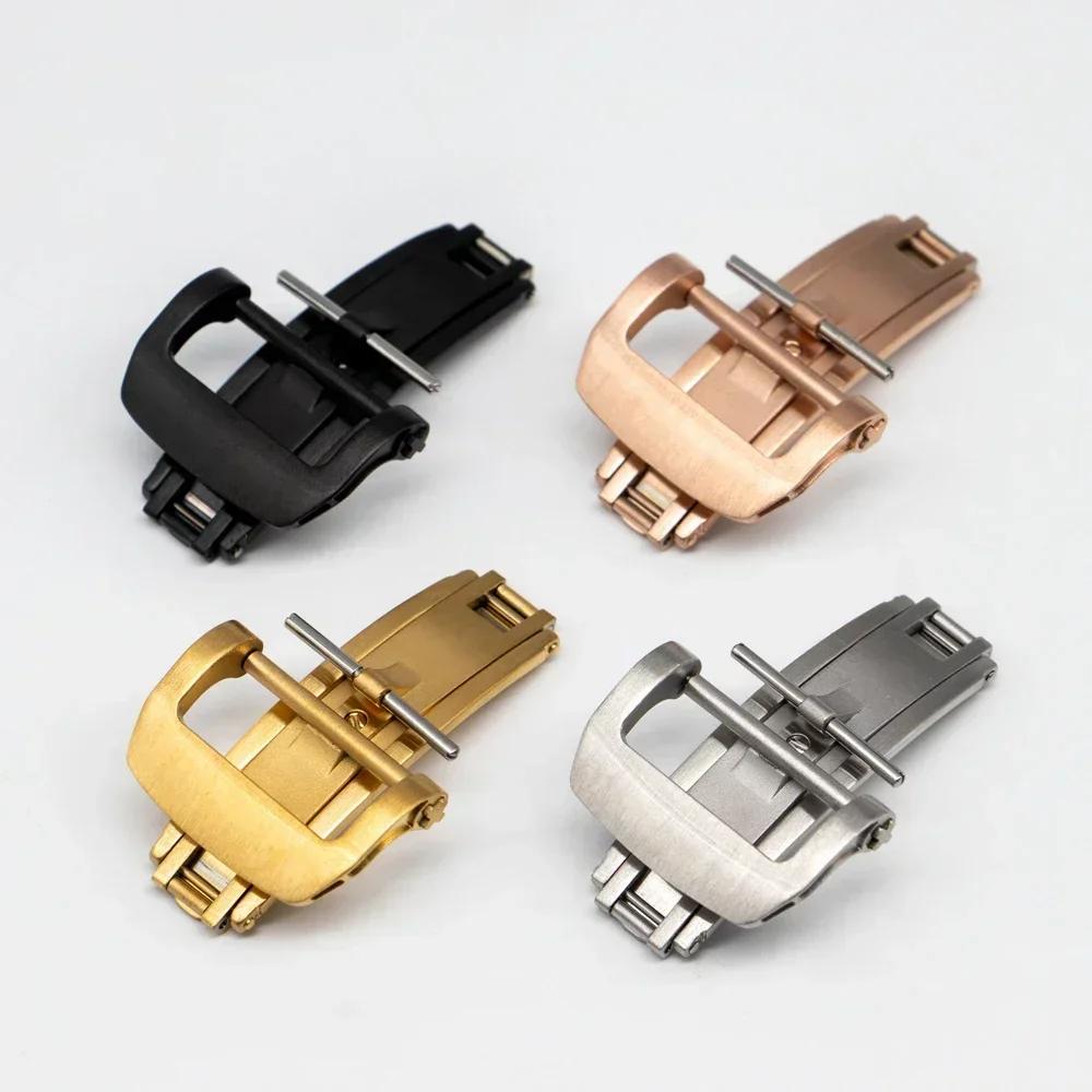 Top Quality Stainless Steel Buckle 18mm 20mm Replace For Richard Watch Mille Folding Clasp RM Strap Watchband Butterfly Buckle