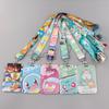 Cartoon Phone Lanyard & ID Card Holder for Students and Work, Hard Shell, In Stock