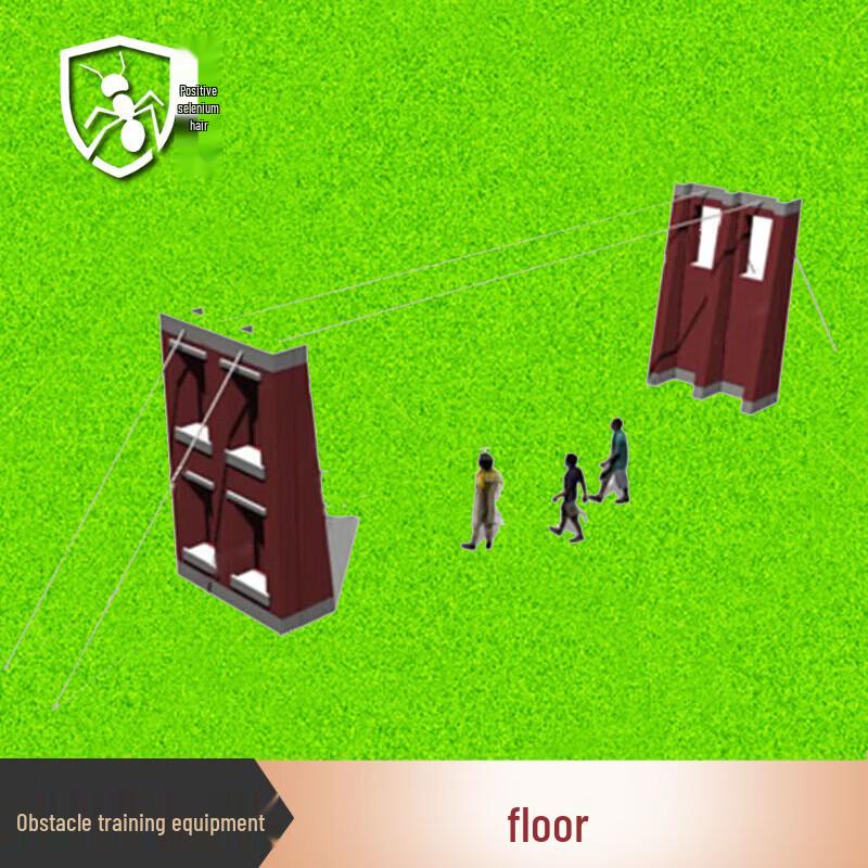 600-Meter Obstacle Course Training Equipment