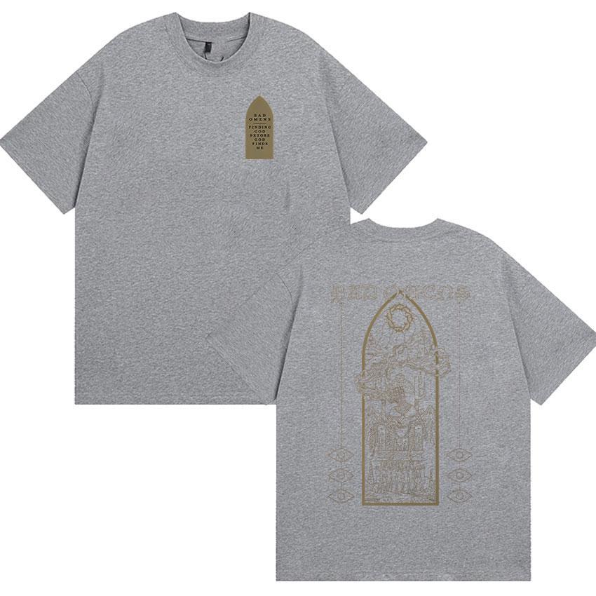 Rock Band Bad Omens Tour 2026 T Shirts Men Women Harajuku High Quality Fashion Tshirt 100 Cotton Short Sleeve Tees Streetwear