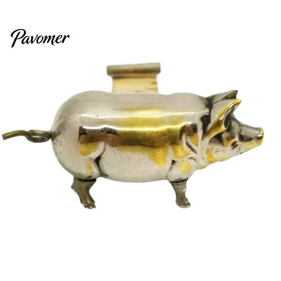 Pig Tape Measure 1/2/3Pcs Vintage Portable Metal Retractable Measuring Tailor Sewing Cloth Weight Loss Body Measurement Ruler Accessories
