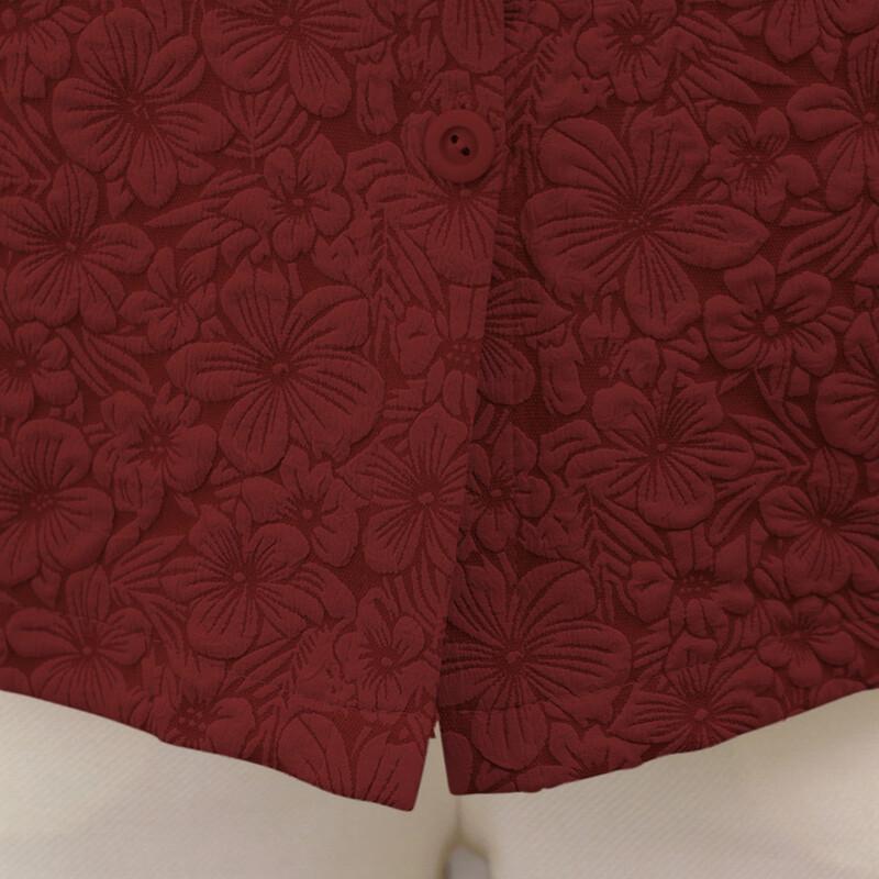 Pastel Elegant 3D Floral Autumn Jacket