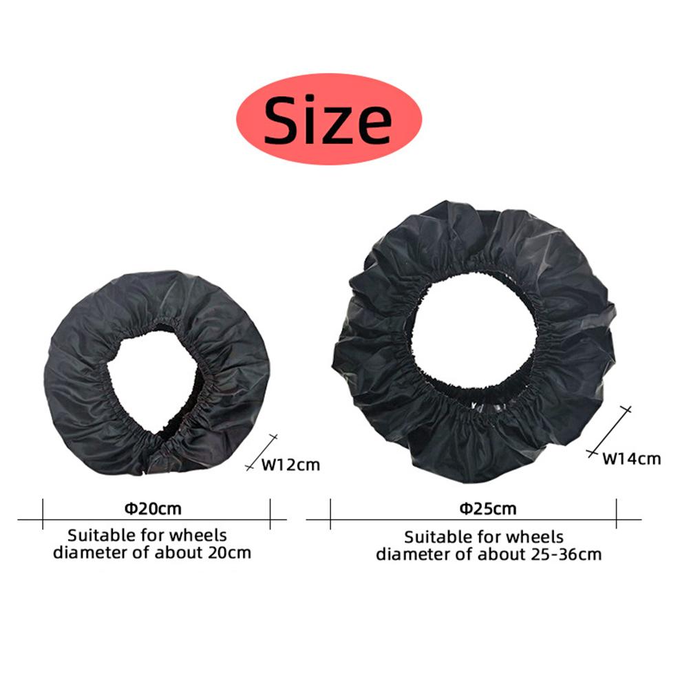Baby Kids Stroller Wheel Cover Baby Stroller Wheel Cover Dustproof Wheelchair Tire Protective Accessory