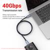 240W USB C To Type C PD Fast Charging Cable 8K 60Hz 40Gbps Data Transfer Cord for 15 16 17 Samsung Huawei Macbook