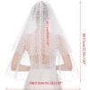 Addio al nubilato Velo da sposa Decorazioni Sposa futura regalo Addio al nubilato Addio al nubilato Velo da sposa Sposa futura regalo