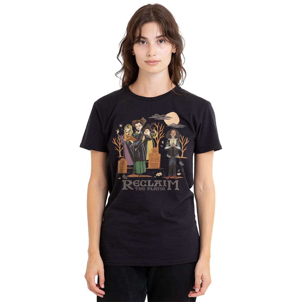 Hocus Pocus 2 Unisex Adult Reclaim The Flame Sanderson Sisters T-Shirt