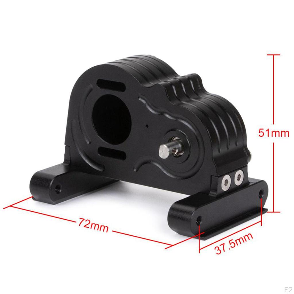 Transmission Box for 1/10 RC Crawler Carbon Fiber Chassis Rails