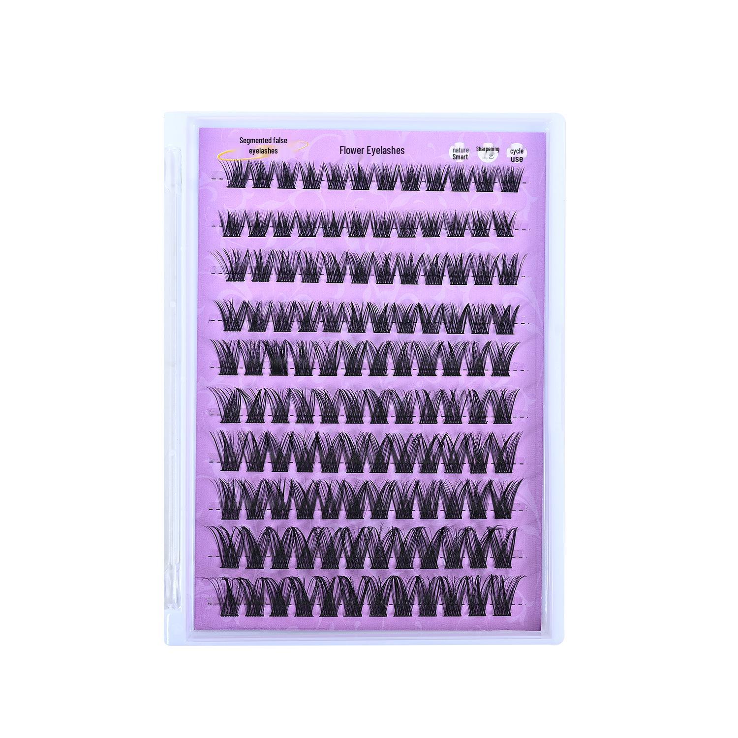 

Накладные ресницы из густого меха норки в 10 рядов большой вместимости