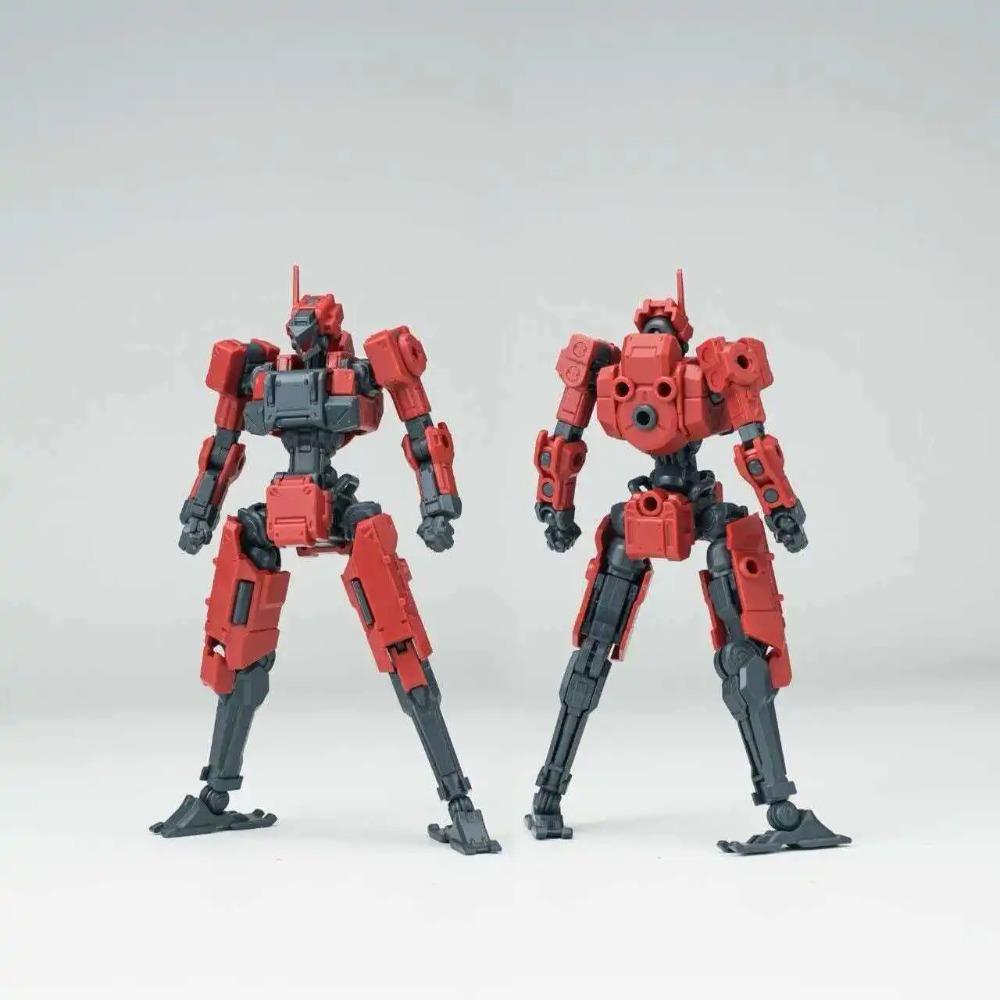 Sheik Festland 3MIN Projekt A 1/18 Swift Wolf Angriffs-Mecha, Baubar Gelenkige Actionfigur Modellbausatz Mehrfarbige Optionen