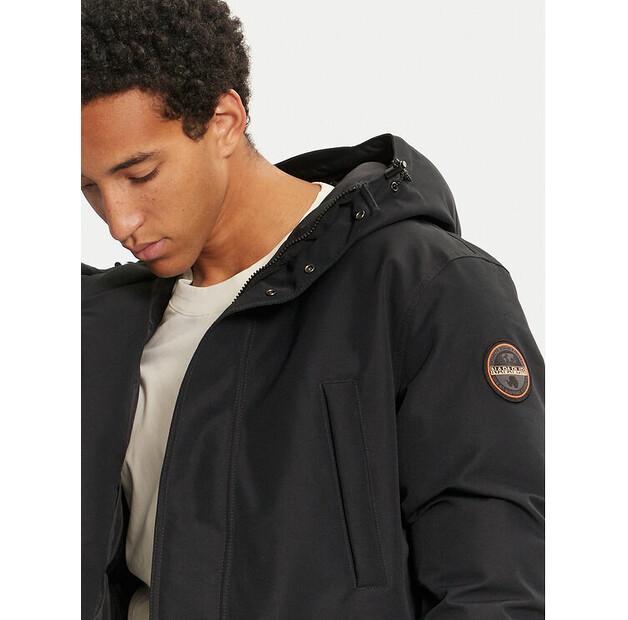 Winter Jacket Napapijri A-Cornier NP0A4IJB, Black, Standard Fit