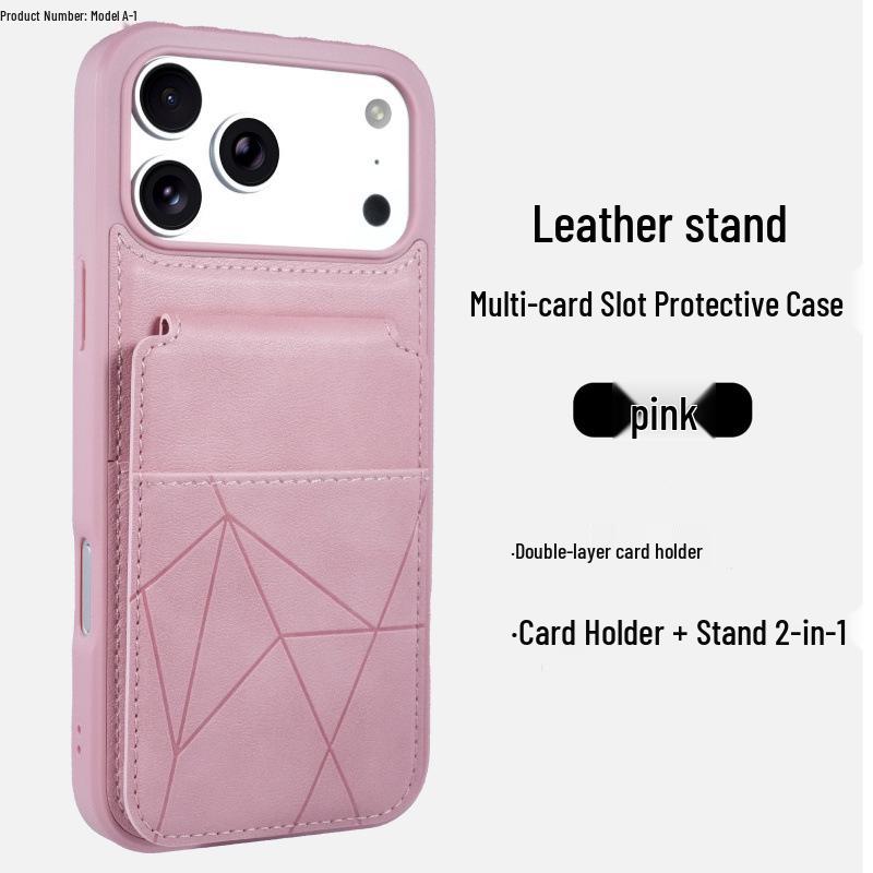 

iPhone 17 Multi-Functional 2-in-1 Case: Magnetic Back, Bracket, Card Slot, Anti-Drop Protection. iPhone 13 Pro Max