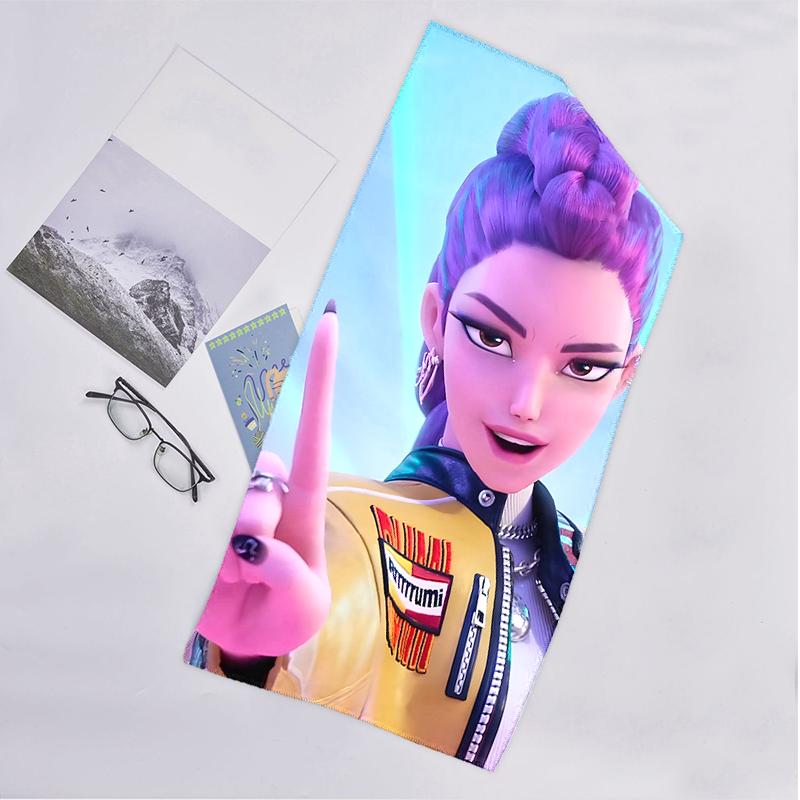 Kpop Hunter Fashion Beach Towel: Ideal for Summer Adventures Soft, absorbent and quick drying suitable for swimming and bathing