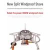 Portable Camping Gas Stove Set with Windshield