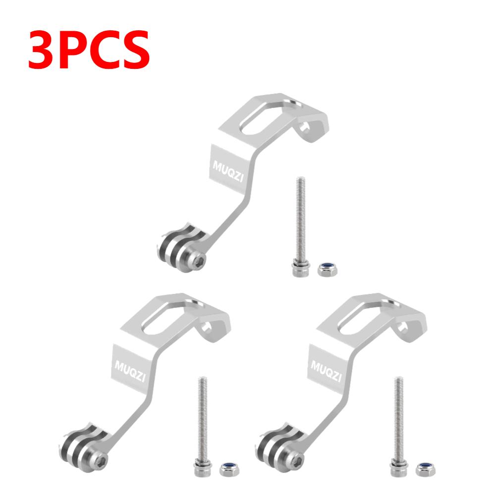 1-5PCS Bike Front Light Mount Bracket for Brompton Folding Bike Aluminum Alloy Bicycle Headlight Mount Flashlight Mount Stand