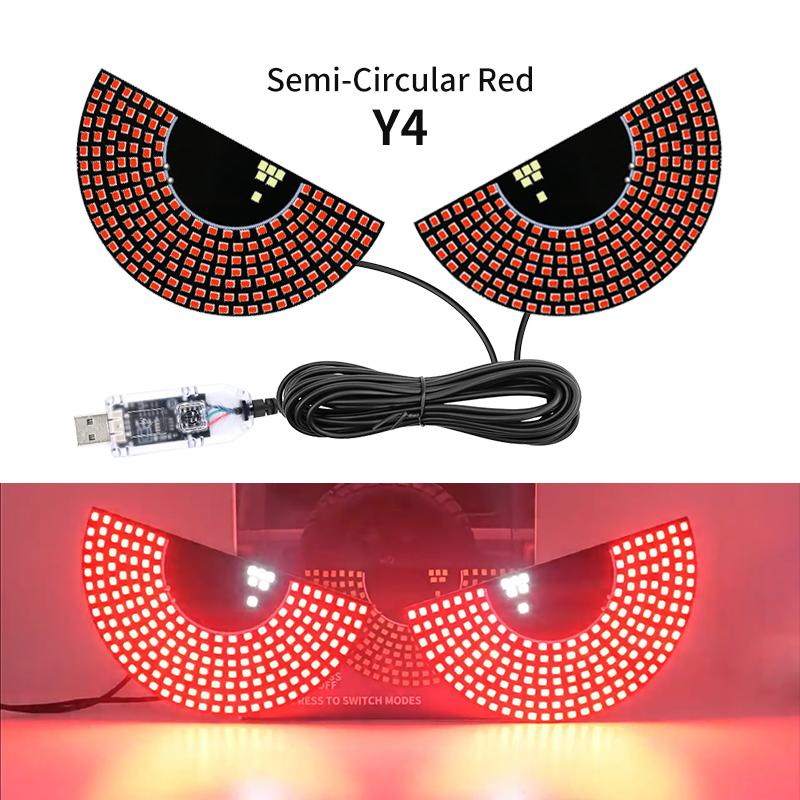 Flexible Led Windshield Display for Cars with Animated Blinking Demon Eyesgeneral Motors Front and Rear Windshield Dynamic Light