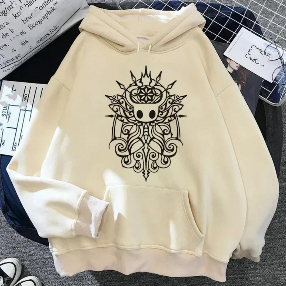 Hollow Knight Print Kapuzenpullover Herren Damen Mode Oversized Langarm Pullover Kinder Kapuzenpullover Sweatshirt