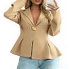 European-American Slim Fit Women's Blazer Cardigan - 2026 New Fashion Temperament Style